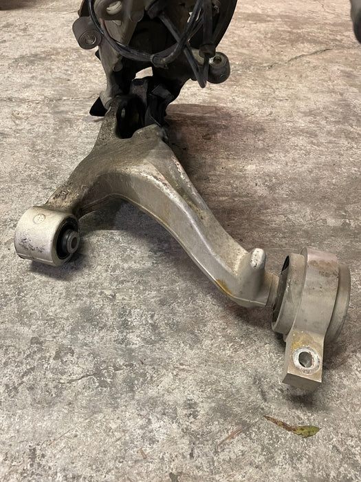 2018 NISSAN 370Z NISMO FRONT RIGHT SUSPENSION KNUCKLE HUB ARM OEM 2009-2020