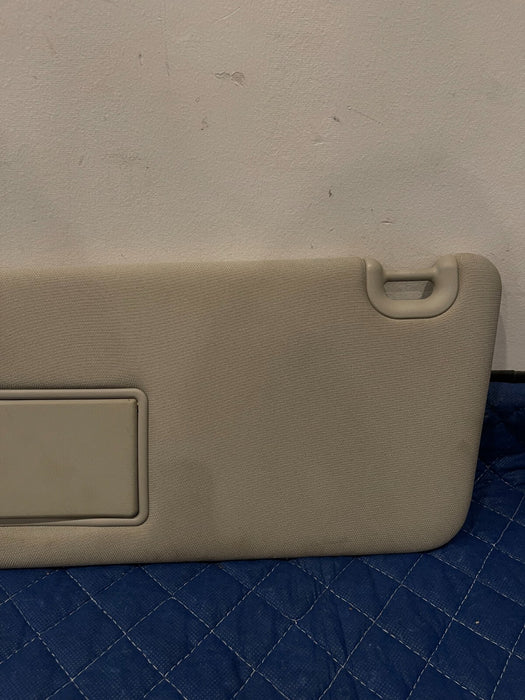 2017 DODGE RAM 2500 GRAY FRONT DRIVER LEFT SUN VISOR OEM *BENT CORNER* PIC #4