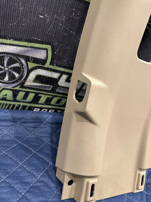 2017-2019 FORD F250 F350 F450 LARIAT LEFT DRIVER UPPER B PILLAR OEM ~SCRATCHES~