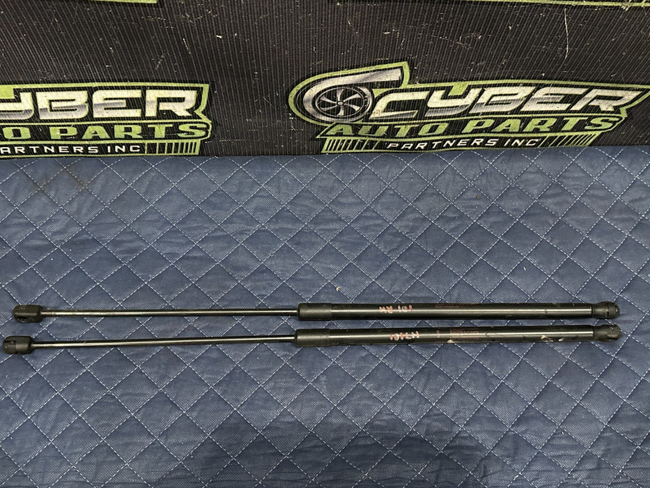 2015 JAGUAR F TYPE R FRONT RIGHT LEFT HOOD STRUTS EX53-16C826-AB