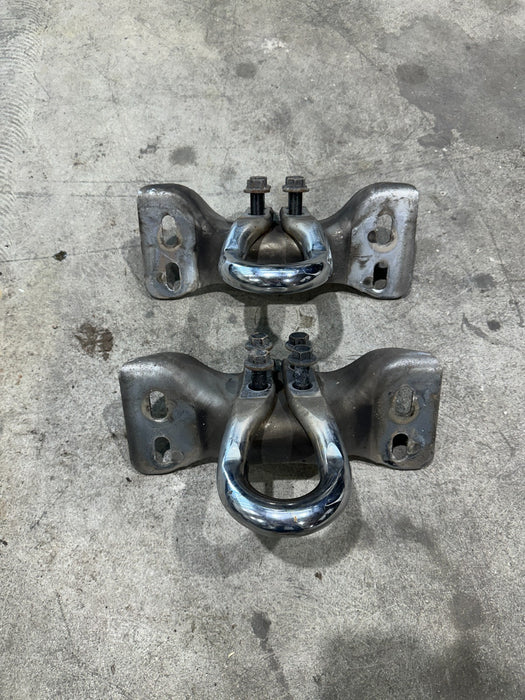 2017-2019 FORD F350 F450 LEFT RIGHT TOW HOOKS OEM