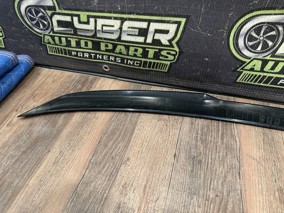 2024 BMW M3 M4 G80 G82 GLOSS BLACK SPOILER WING OEM 5162 8074906
