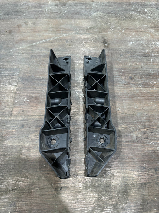 2014 PORSCHE 911 TURBO S 991 REAR BUMPER SUPPORT BRACKET PAIR OEM