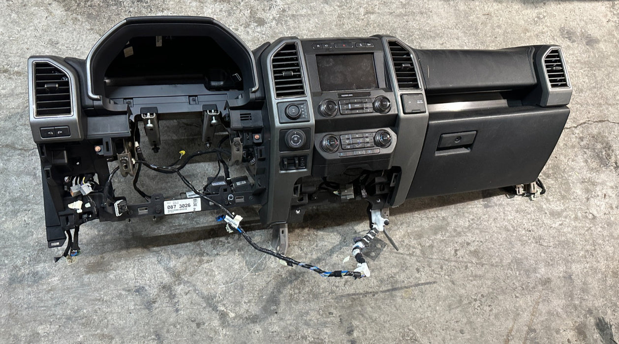 2019 FORD F150 3.5L RAPTOR DASH DASHBOARD W BAG OEM