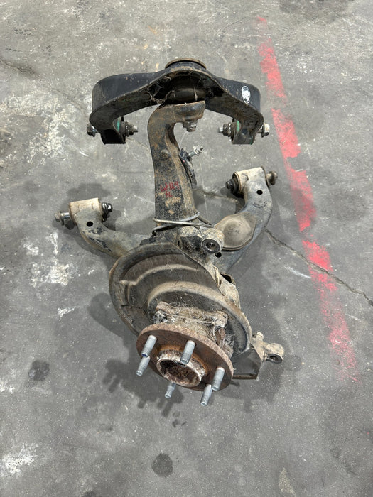 2017 NISSAN TITAN XD FRONT LEFT SUSPENSION KNUCKLE ASSEMBLY OEM