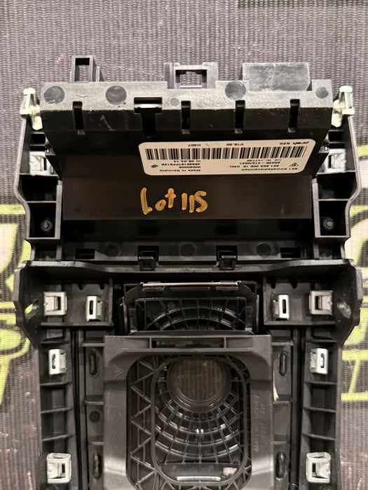 2014 PORSCHE 911 TURBO S 991 CARBON FIBER CENTER CONSOLE BUTTON CONTROLS OEM