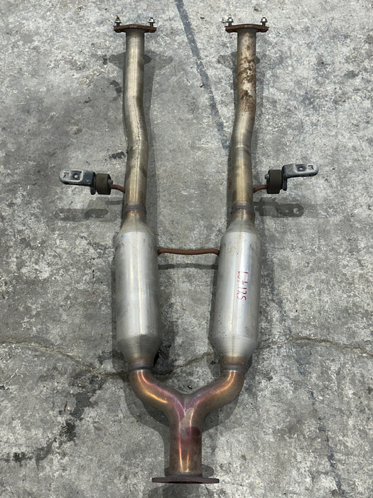 2013 NISSAN 370Z H MID EXHAUST PIPE OEM