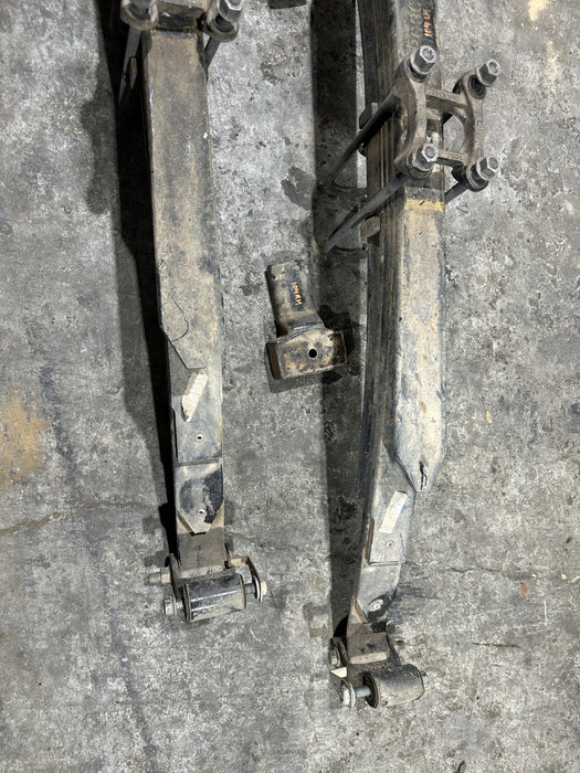 2024 FORD F350 REAR LEFT RIGHT LEAF SPRINGS W/SPACERS OEM HC3C5A975NH HC3C 5A975