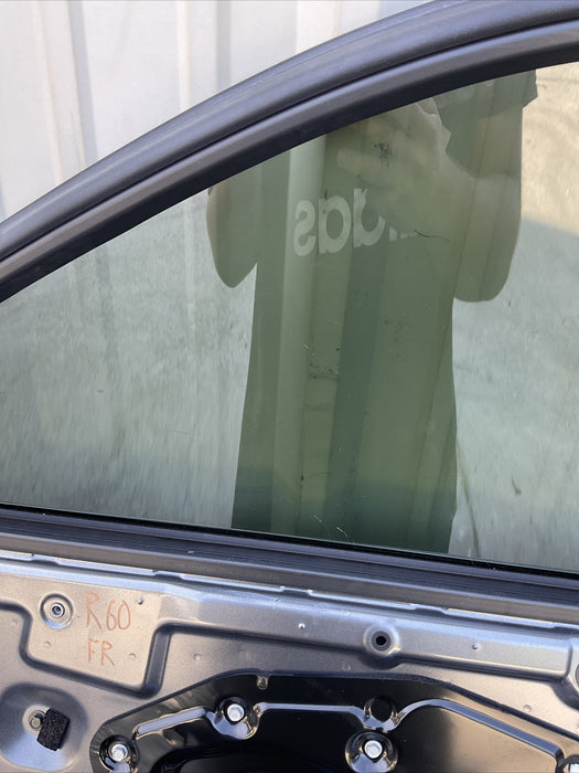 2014-2017 INFINITI Q50 RED SPORT FRONT PASSENGER RIGHT DOOR GREY METALLIC~DENT~