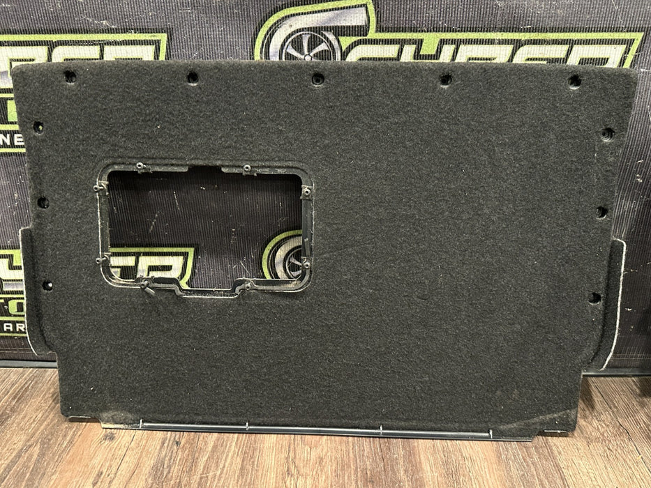 2017 AUDI R8 SPYDER FRONT TRUNK TRIM PANEL OEM 4S0 863 362