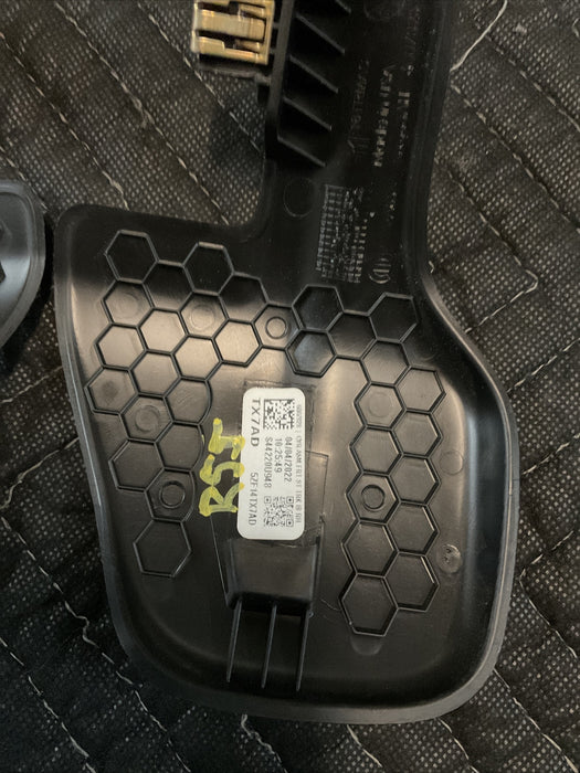 2022 RAM 1500 TRX HELLCAT SEAT TRACK COVER PAIR FRONT LEFT RIGHT OEM 5ZF14TX7AD