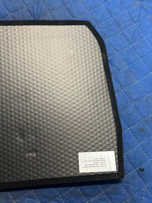 2014 AUDI R8 V10 FLOOR MAT FOOT REST 420863463B CARPET METAL UNDERNEATH OEM