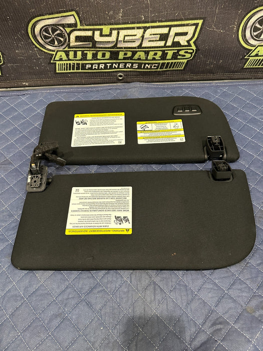 2019 FORD F150 3.5L RAPTOR LEFT RIGHT SUN VISOR PAIR OEM