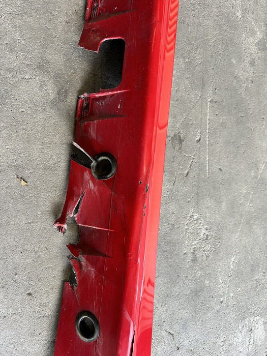 2017 AUDI R8 LEFT DRIVER SKIRT ROCKER MOLDING PANEL OEM 4S0853855 ~DAMAGE~