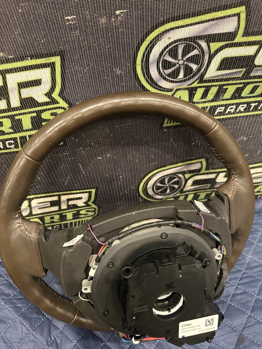 2018 FORD F250 KING RANCH STEERING WHEEL ASSEMBLY OEM ~ADAPTIVE FAULT~ 2017 2018