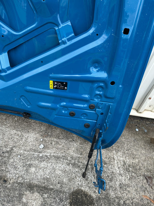 2015-2020 BMW M4 F82 FRONT HOOD LAGUNA SECA BLUE (448) ~MINOR DENT/FADE/SCRATCH~