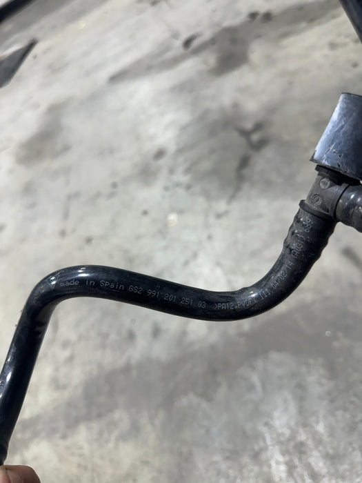 2014 PORSCHE 911 TURBO S FUEL TANK VENT HOSE PIPE OEM 99120125103