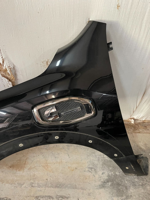 2016-2019 NISSAN TITAN XD DIESEL FRONT LEFT DRIVER FENDER COMPLETE W/ BADGE OEM
