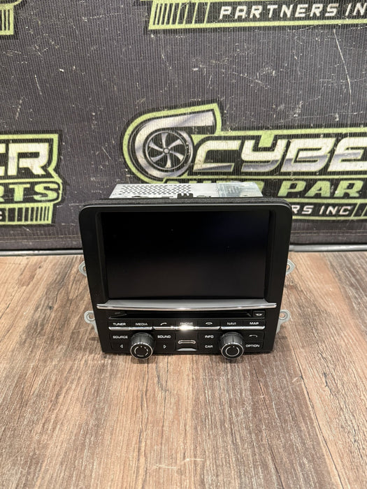 2014 PORSCHE 911 TURBO S 991 RADIO NAVI SCREEN HEAD UNIT OEM