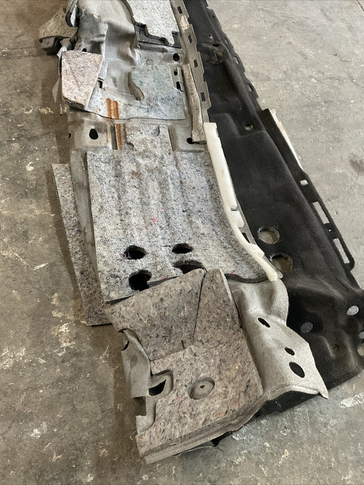 2016 NISSAN TITAN XD CREW CAB FLOOR CARPET BLACK OEM