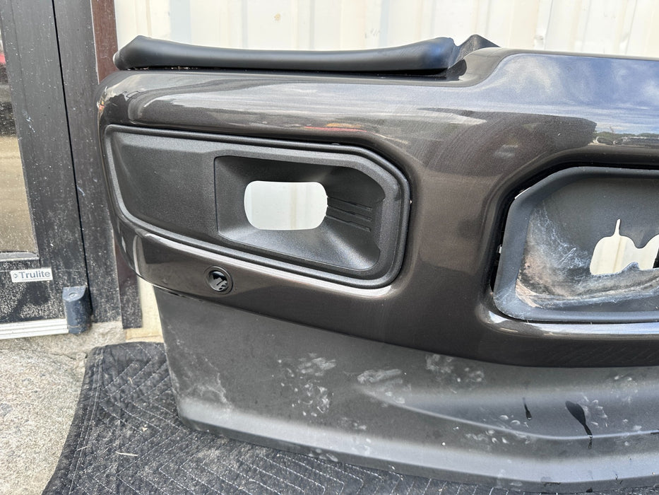 2023 2024 2025 FORD F250 F350 FRONT BUMPER ASSEMBLY DARK BRONZE ~PAINT SCRATCH~