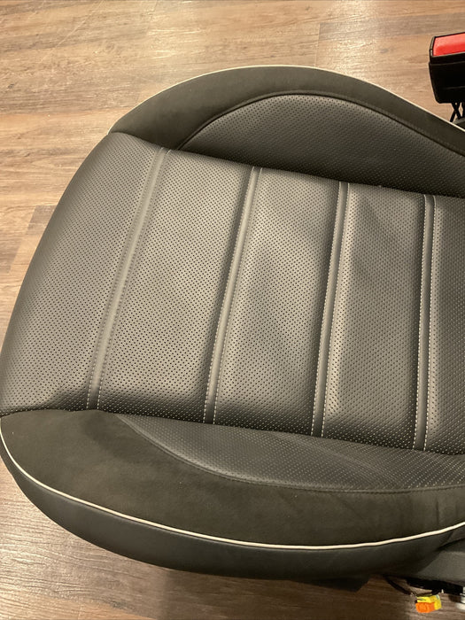 2017-2022 MERCEDES-BENZ E63S AMG W213 FRONT DRIVER SEAT HEATED BLACK OEM~DAMAGE~