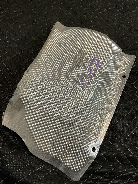 2017 MERCEDES C63 AMG OEM LEFT FLOOR PAN HEAT SHIELD 205 680 15 22 A2056801522