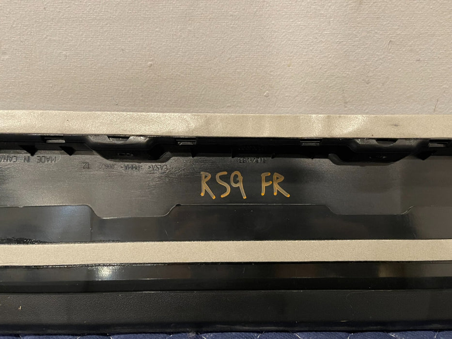 2017-2019 FORD F250 F350 FRONT PASSENGER RIGHT GLOSS BLACK DOOR B PILLAR OEM