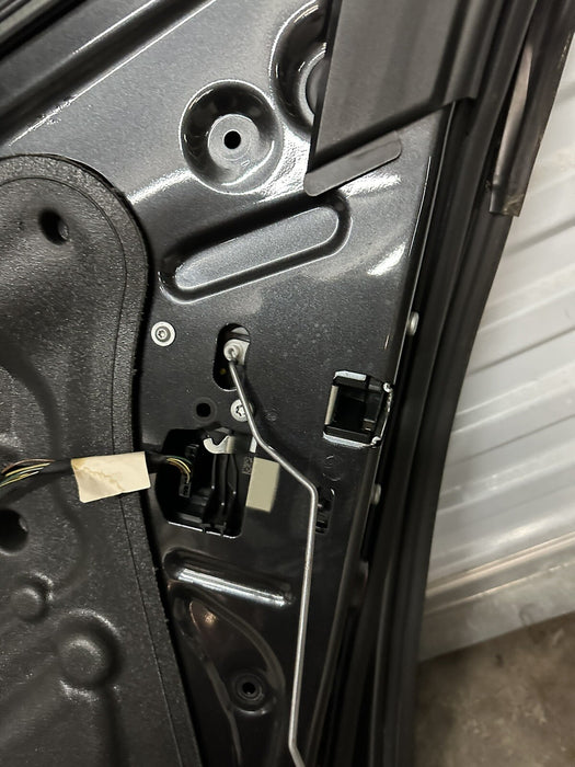 2011 BMW 550i F10 5 SERIES REAR RIGHT DOOR GRAPHITE METALLIC (A90)~MINOR SCUFFS~