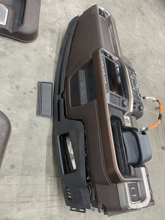 2023 2024 2025 FORD F250 F350 F450 KING RANCH INTERIOR SEATS CONSOLE DASHBOARD