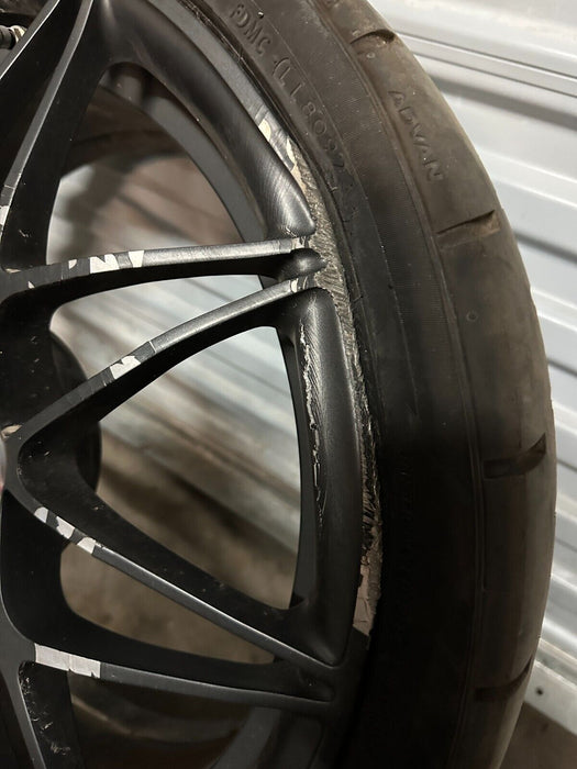 2015-2020 BMW M4 F82 WHEEL RIM TIRE 20X9 666M 8090194 ~MINOR BENT~ 8 090 194