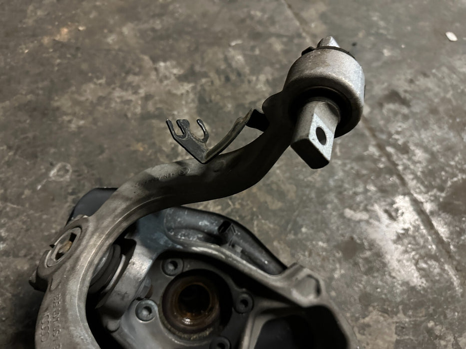2021 AUDI R8 FRONT PASSENGER RIGHT SUSPENION KNUCKLE UPPER CONTROL ARM OEM