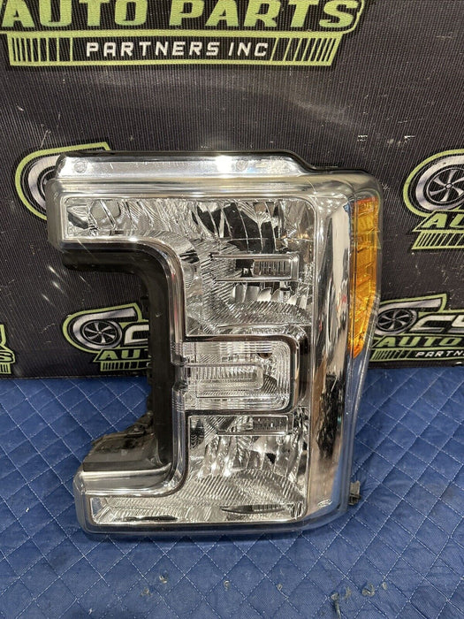 2017 2018 2019 FORD F250 F350 F450 LARIAT LEFT DRIVER SIDE HALOGEN HEADLIGHT OEM