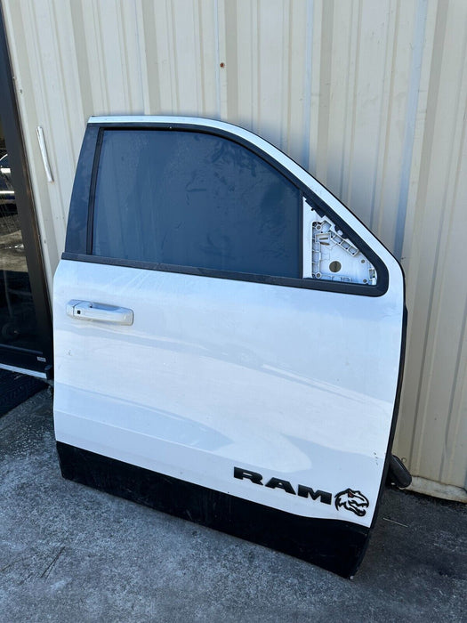 2021-2023 RAM 1500 TRX FRONT PASSENGER RIGHT RH DOOR SHELL TWO TONE WHITE OEM