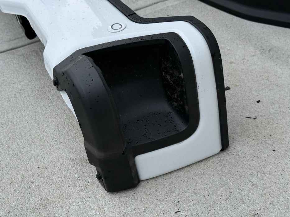 2023 2024 2025 FORD F250 F350 FRONT REAR BUMPERS OXFORD WHITE OEM GENUINE