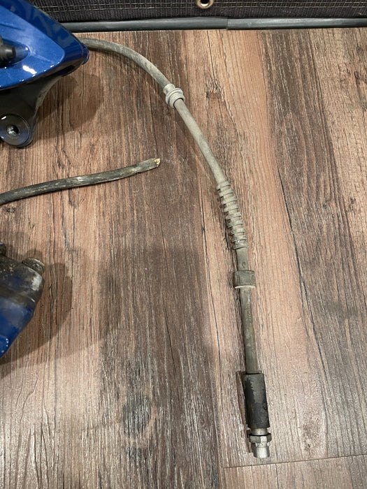 2020 BMW M4 F82 FRONT REAR LEFT RIGHT BLUE BREMBO BRAKE CALIPERS (448) OEM *READ