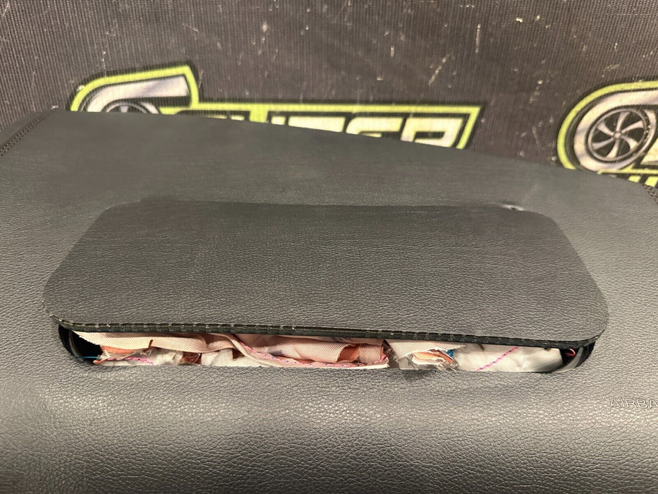 2017-2019 FORD F250 F350 PASSENGER RIGHT DASH TOPPER PAD COVER BROWN STITCH OEM