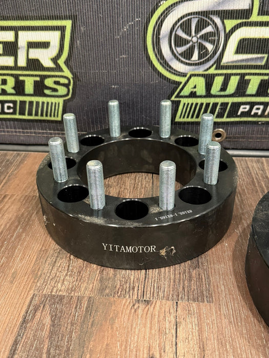 DODGE RAM 2500 3500 WHEEL SPACERS (3) 8X6.5 165.1 2'' INCH