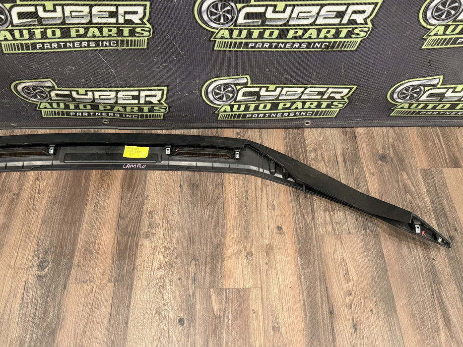 2015 LAMBORGHINI HURACAN REAR BUMPER UPPER FINISHER COVER OEM 4T0807527F