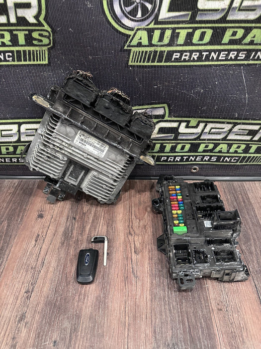 2017-2019 FORD F250 F350 F450 ENGINE CONTROL / BODY CONTROL UNIT ECU BCM KEY OEM
