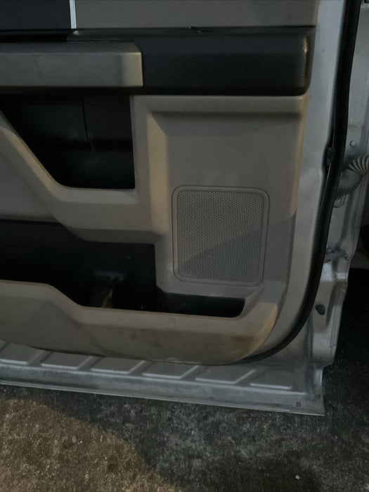 2017-2019 FORD F250 F350 F450 REAR DRIVER LEFT DOOR W/PANEL~MINOR COSMETIC~