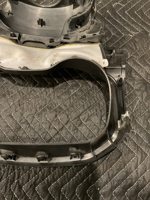 2016 NISSAN TITAN XD PLATINUM RESERVE GAUGE CLUSTER SURROUND OEM 68240 EZ01A
