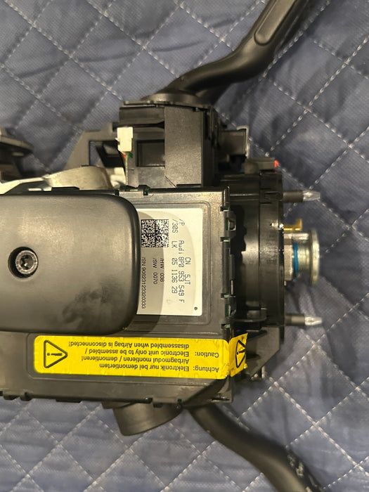 2014 AUDI R8 POWER STEERING COLUMN TRIM LEVER SHAFT 423419501C 423 419 501 C