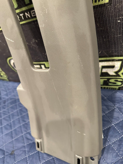 2017-2019 FORD F250 F350 F450 LEFT GRAY UPPER B PILLAR TRIM OEM~SCRATCHES~