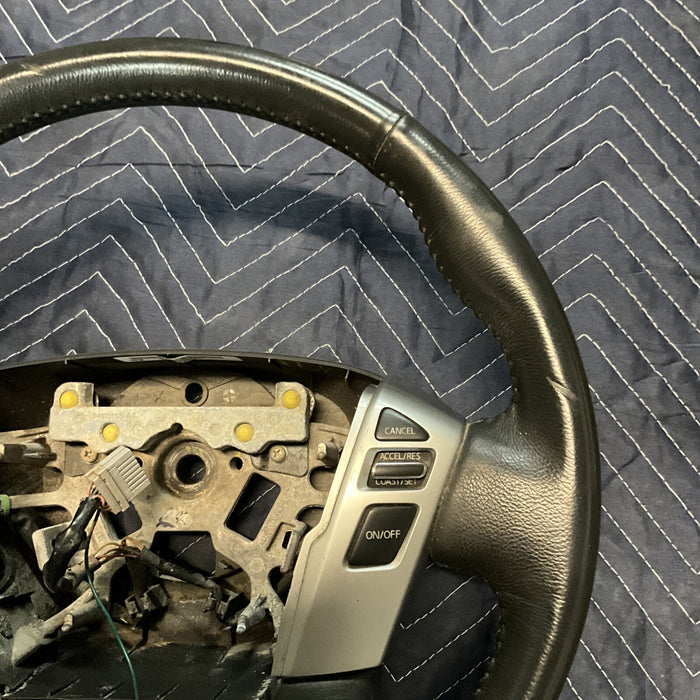 2017 NISSAN TITAN STEERING WHEEL OEM 48430 EZ52A