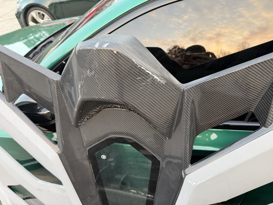 LAMBORGHINI AVENTADOR SVJ REPLICA KIT CARBON FIBER BUMPERS HOOD SIDE SKIRTS WING