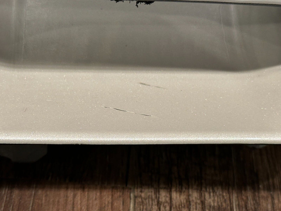 2017 FORD F250 F350 FRONT RIGHT DOOR HANDLE METALLIC WHITE (UG) ~MINOR WEAR~