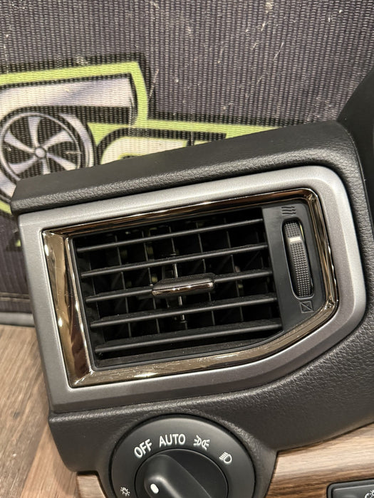 2017 NISSAN TITAN XD RESERVE CLUSTER TRIM AIR VENT TRIM ASSEMBLY OEM