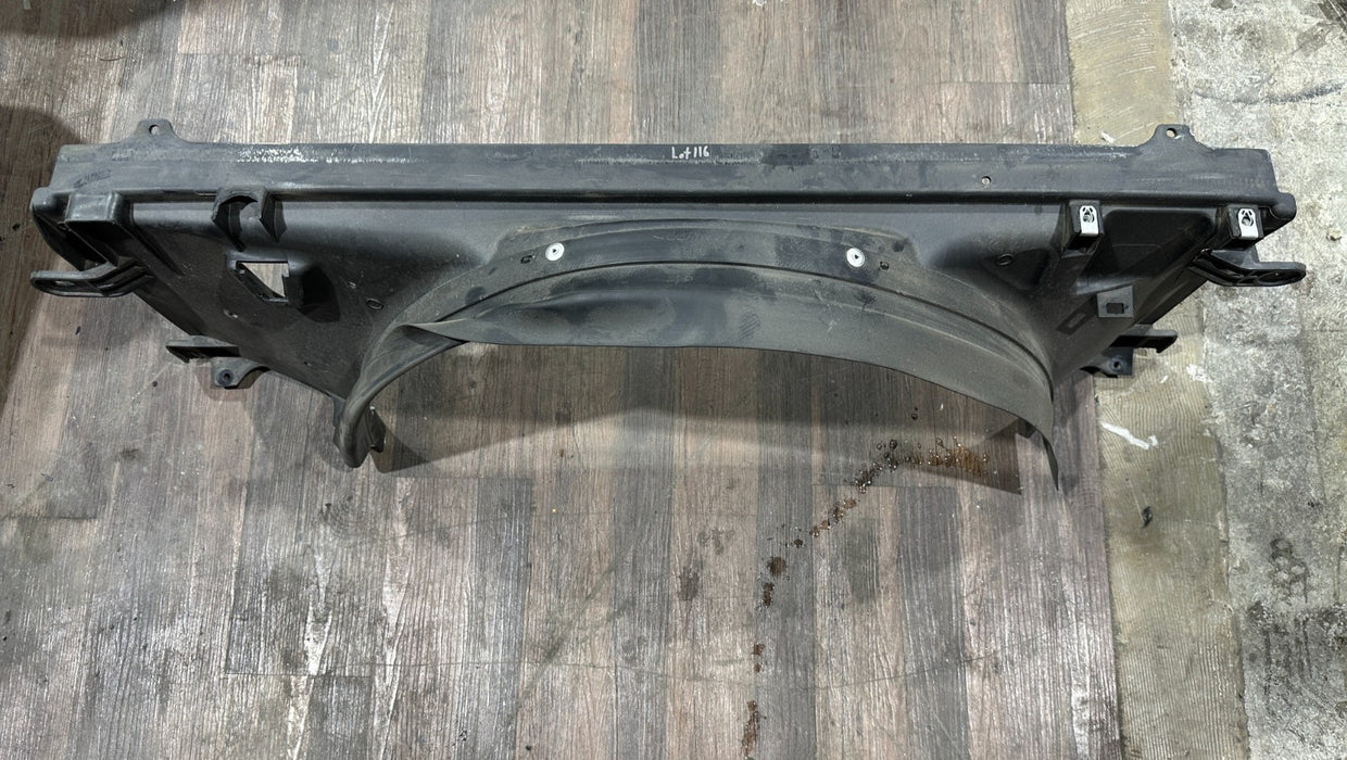 2017-2019 FORD F250 F350 UPPER FAN SHROUD OEM HC34-8L604-CD *TAB/CRACK 6 & 9*