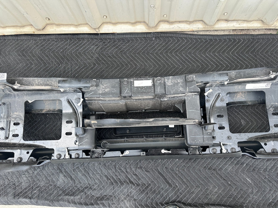 2023 2024 2025 FORD F250 F350 FRONT BUMPER ASSEMBLY AGATE BLACK OEM